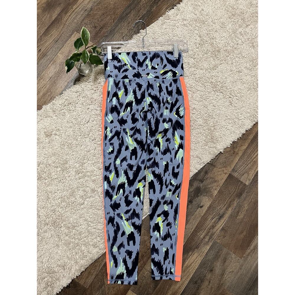 Aerie Chill. Play. Move. Medium Abstract Leopard High-Rise Athleisure Leggings - Picture 3 of 5